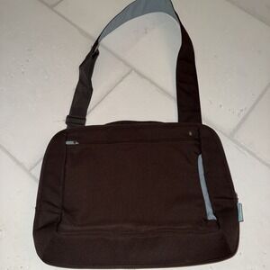 Belkin Laptop Shoulder Bag Brown/Teal Well Padded 18"x 13"